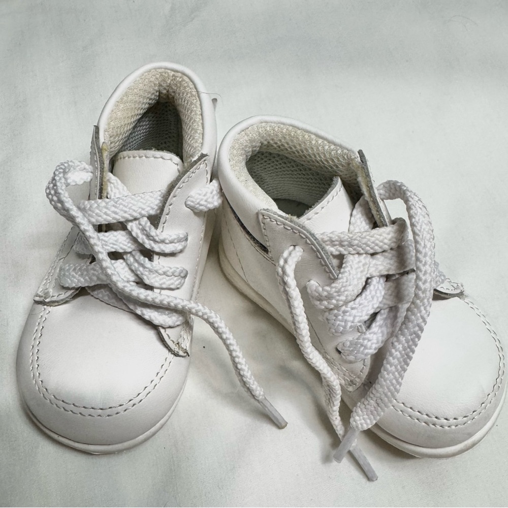 Classic White Kids Shoes